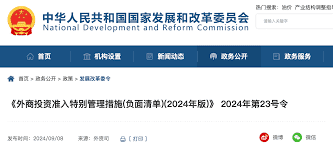 📊 2024 Negative List for Foreign Investment: Key Changes & Impacts