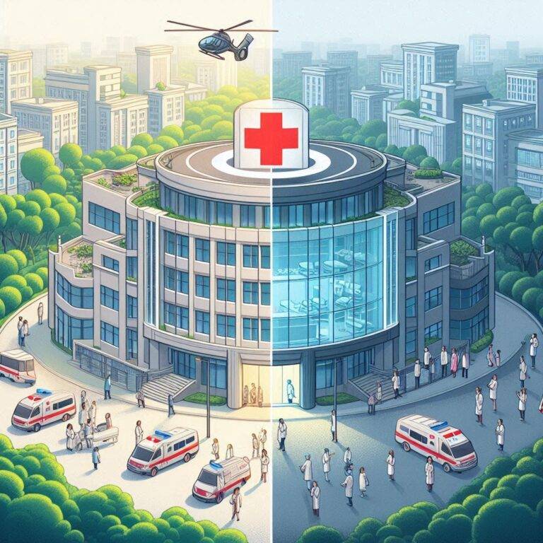 🏥 Public vs Private Hospitals in China
