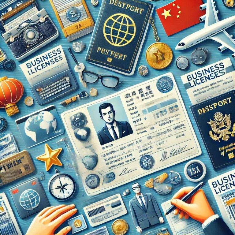 📑 Business Licenses and Permits for Expats in China