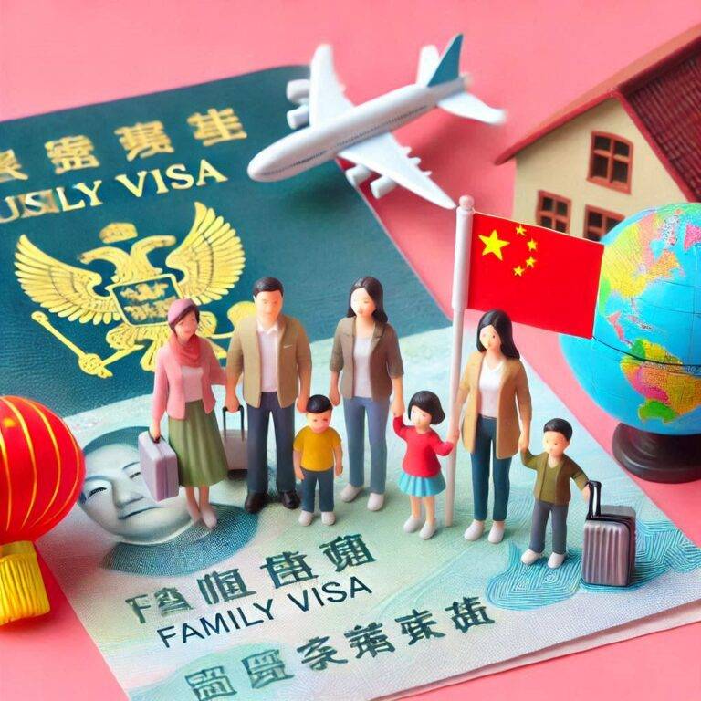 👨‍👩‍👧 Family Visa Options in China