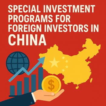 💼 Special Investment Programs for Foreign Investors in China