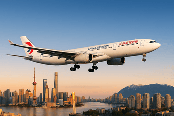 China Eastern Resumes Shanghai–Vancouver Flights from Sep 25