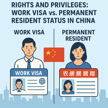 Rights and Privileges: Work Visa vs. Permanent Resident Status