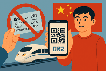 China Ends Paper Train Tickets: Complete Digital Guide 2025