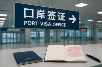 🛂 China Port Visa on Arrival Guide